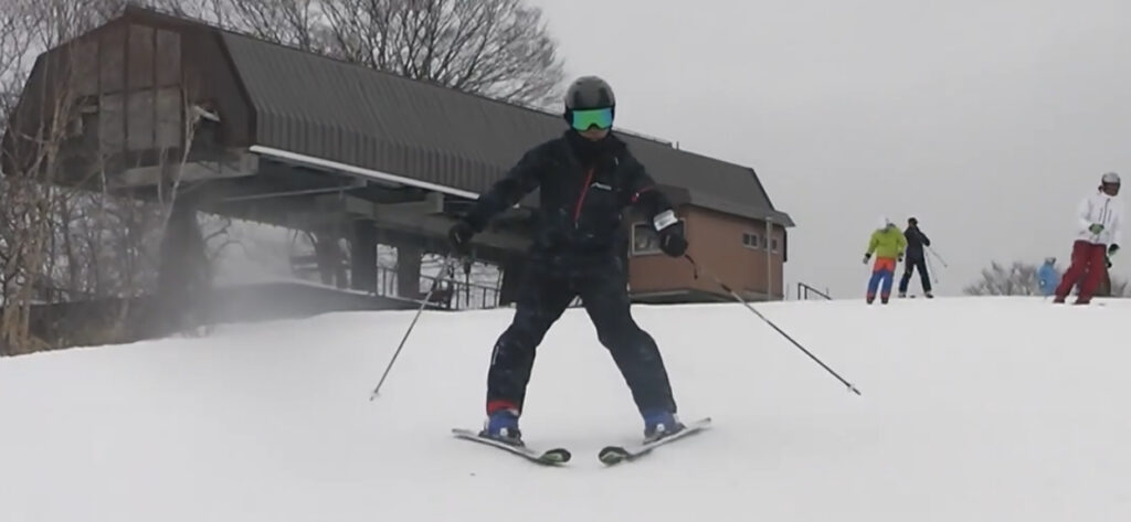 スキー　ポジション　練習方法